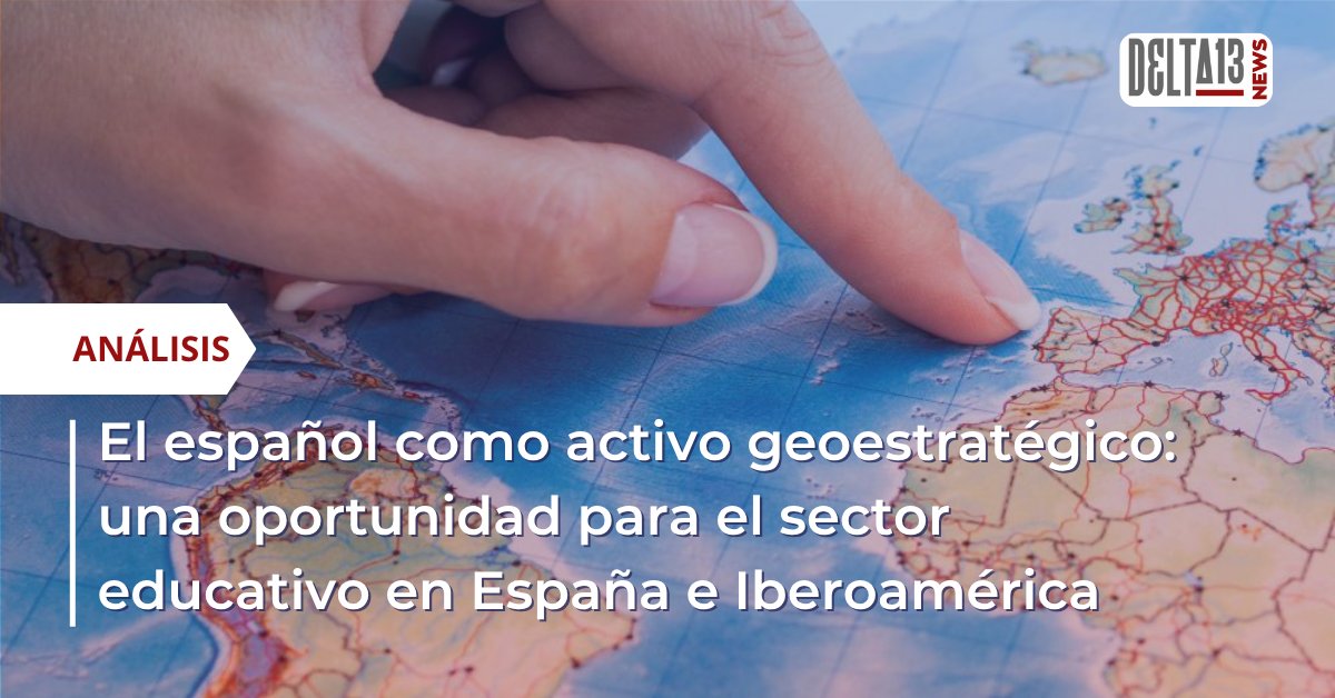 ✍️ANÁLISIS. Este artículo, <a href="/Vic_Nunez_/">Víctor Núñez</a> destaca cómo España e Iberoamérica pueden aprovechar esta ventaja para fortalecer la enseñanza del español y su impacto global.

🔗 delta13news.com/el-espanol-com…

#Español #Educación #Iberoamérica #Geoestrategia #Cultura #SoftPower #Delta13News