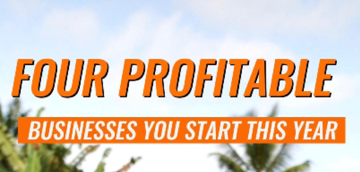 eyramax's tweet image. Four Profitable Businesses You Can Start Year
Video link: youtube.com/shorts/AXK32Sd…