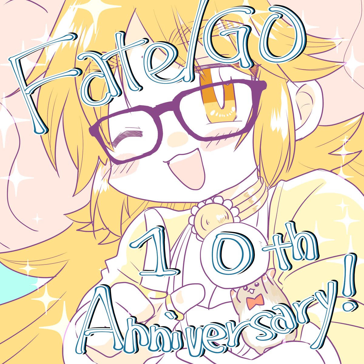 rararkgk_u's tweet image. Fate/Grand Order Fes. 2025 ～10th Anniversary～ オンラインメッセージフラッグ #FGO📷 #FGO10周年📷 #FGO10周年メッセージ📷　おめでとうございます～～～～！！！！