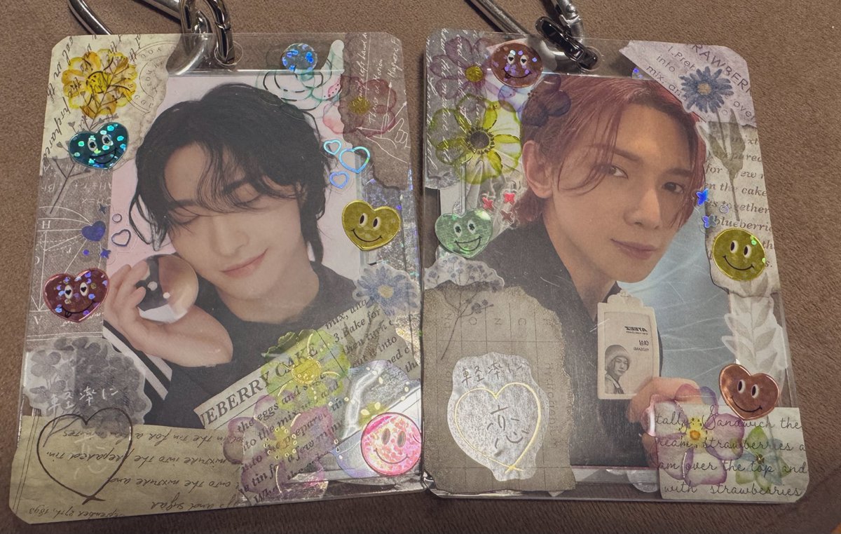 親子と映画も一緒に行く事になりました🙌

最低限の装備品として親子に
勝手に手持ち重複トレカをデコケースケースに入れて用意するww

#ATEEZ
#ATEEZ好きと繋がりたい