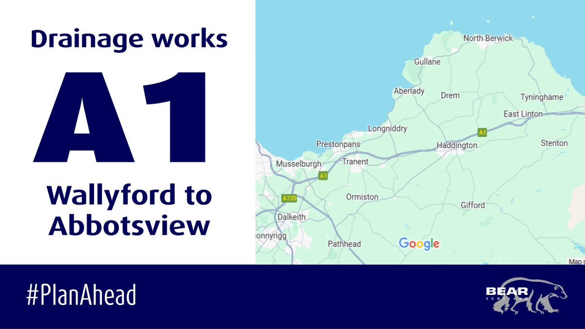 SETrunkRoads's tweet image. Drainage works on #A1 southbound:
🚧 The slip roads joining and exiting the A1 southbound at Oaktree Junction will both be closed.
📆 28 July to 1 August
🕟 19:30-06:00 each night
Full details:
bearscot.com/drainage-works…