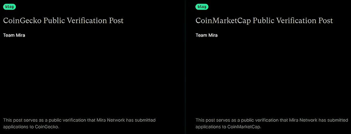 SkylineETH's tweet image. You know TGE is close when CMC &amp;amp; Coingecko verification posts start popping up 👀

Let me explain what @Mira_Network is building:

AI hallucinations make it risky in high-stakes environments. Mira solves this with onchain consensus

Multiple independent models vote on each claim,…
