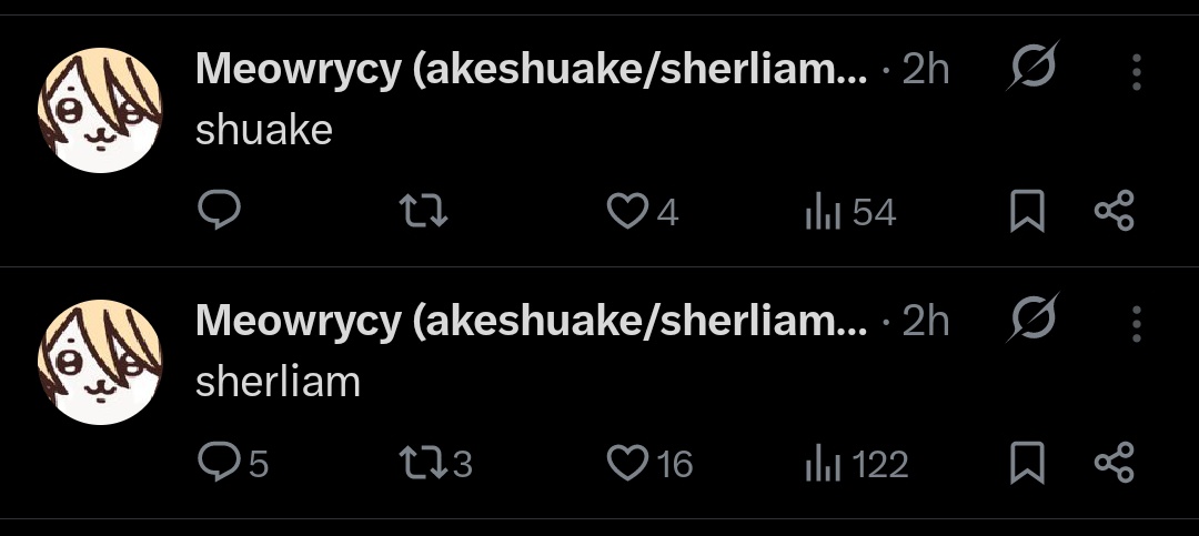 meowrycy's tweet image. i hate you guys