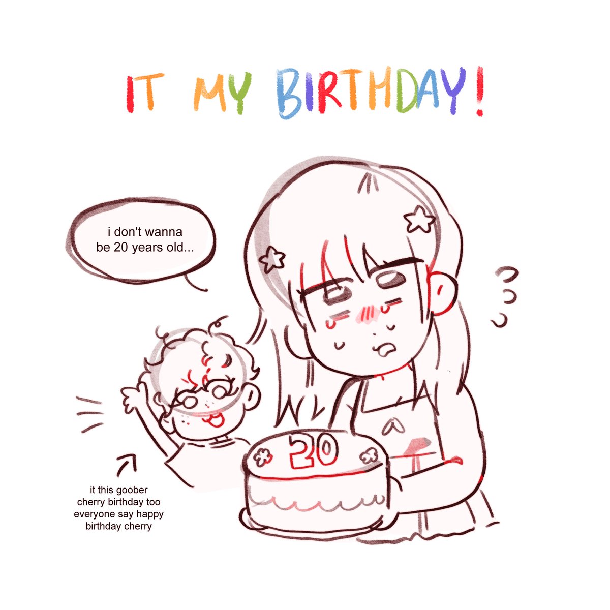 amyahue's tweet image. happy aya day to those who celebrate 🎂