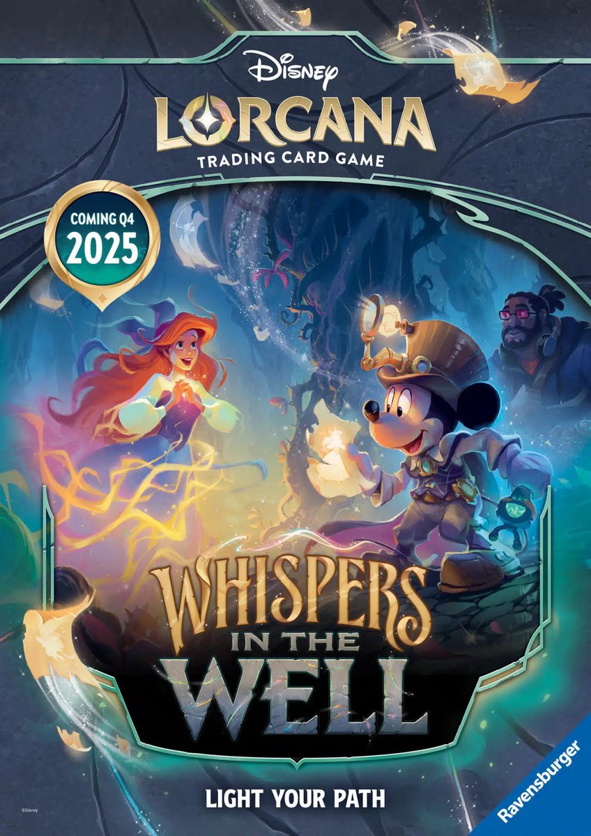Tempted to skip #FabledLorcana #Lorcana &amp; wait for #WhispersInTheWell. Not a fan of only 33 new cards vs all reprints that I already own. I only collect &amp; play at home. I understand the rotational reasoning <a href="/DisneyLorcana/">Disney Lorcana</a> but please don’t make this a habit. #DisneyLorcana