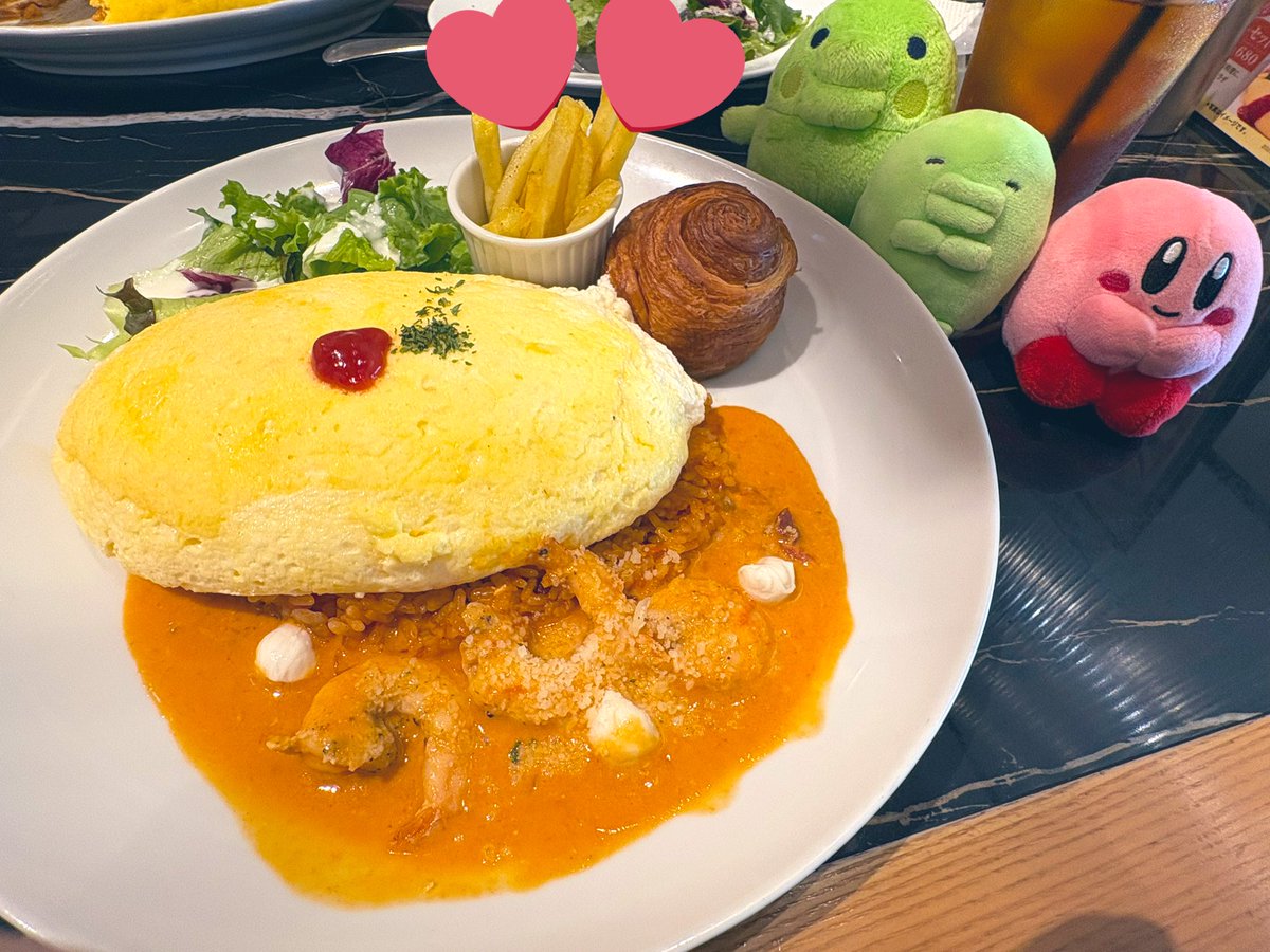 RinPatch's tweet image. ふわふわオムオムだっち🐥