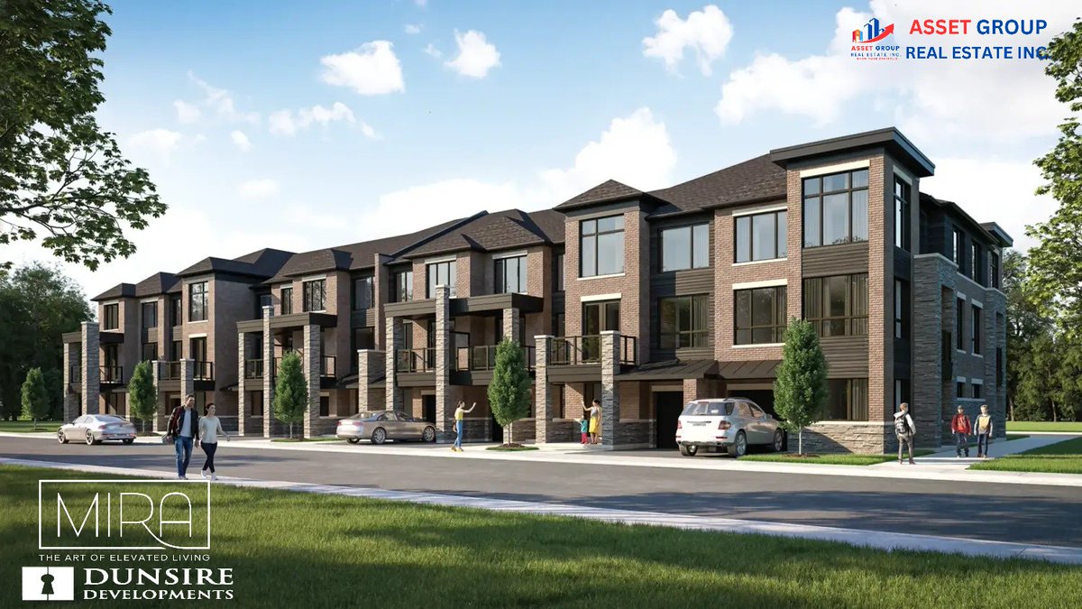 REGISTER WITH US: miratownsbarrie.ca

🔥Mira Towns🔥
🏗️Dunsire Developments
📍700 Mapleview Drive East Barrie, ON L4N 0M2 
🏠2 to 5-bedroom freehold townhomes
💰Price Start From $584,900
🔐Est. Occupancy: 2028

📩info@assetgroup.ca
