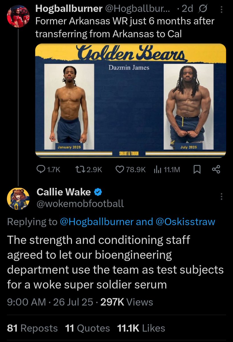 Cal Burner Hall of Fame tweet media