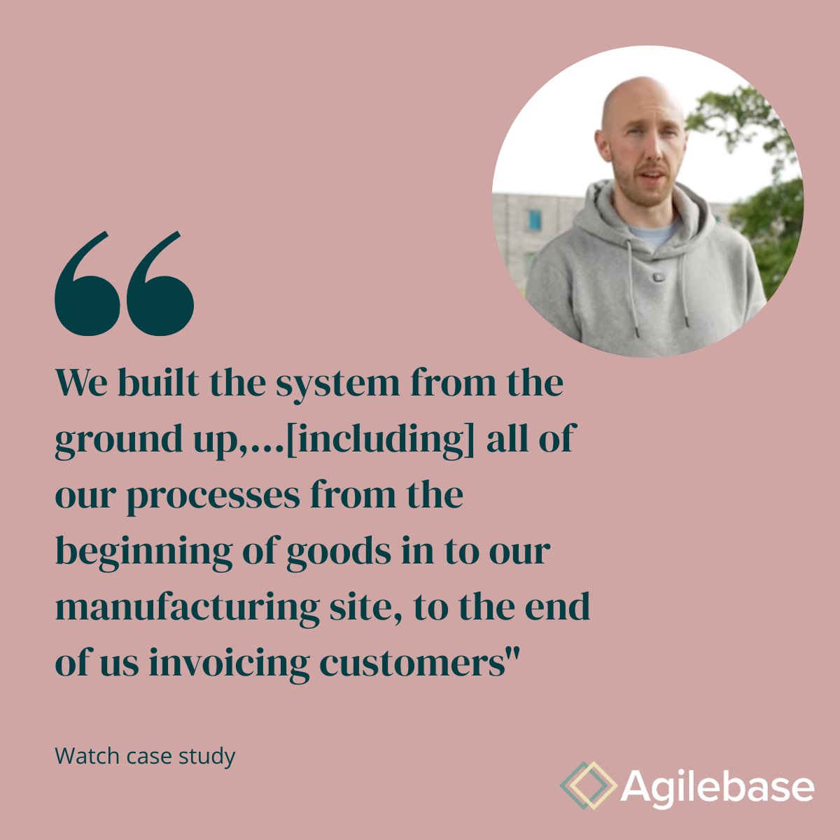agilebase's tweet image. Neil George, Company Platform Developer at Lewis Pies explains:

&quot;I think as a company we wouldn&apos;t be where we are today, and we would have been making some uneducated decisions [without Agilebase].&quot;

Watch video here: youtu.be/tsJgVK4tFEk?fe…

#nocode #no-code #Agilebase