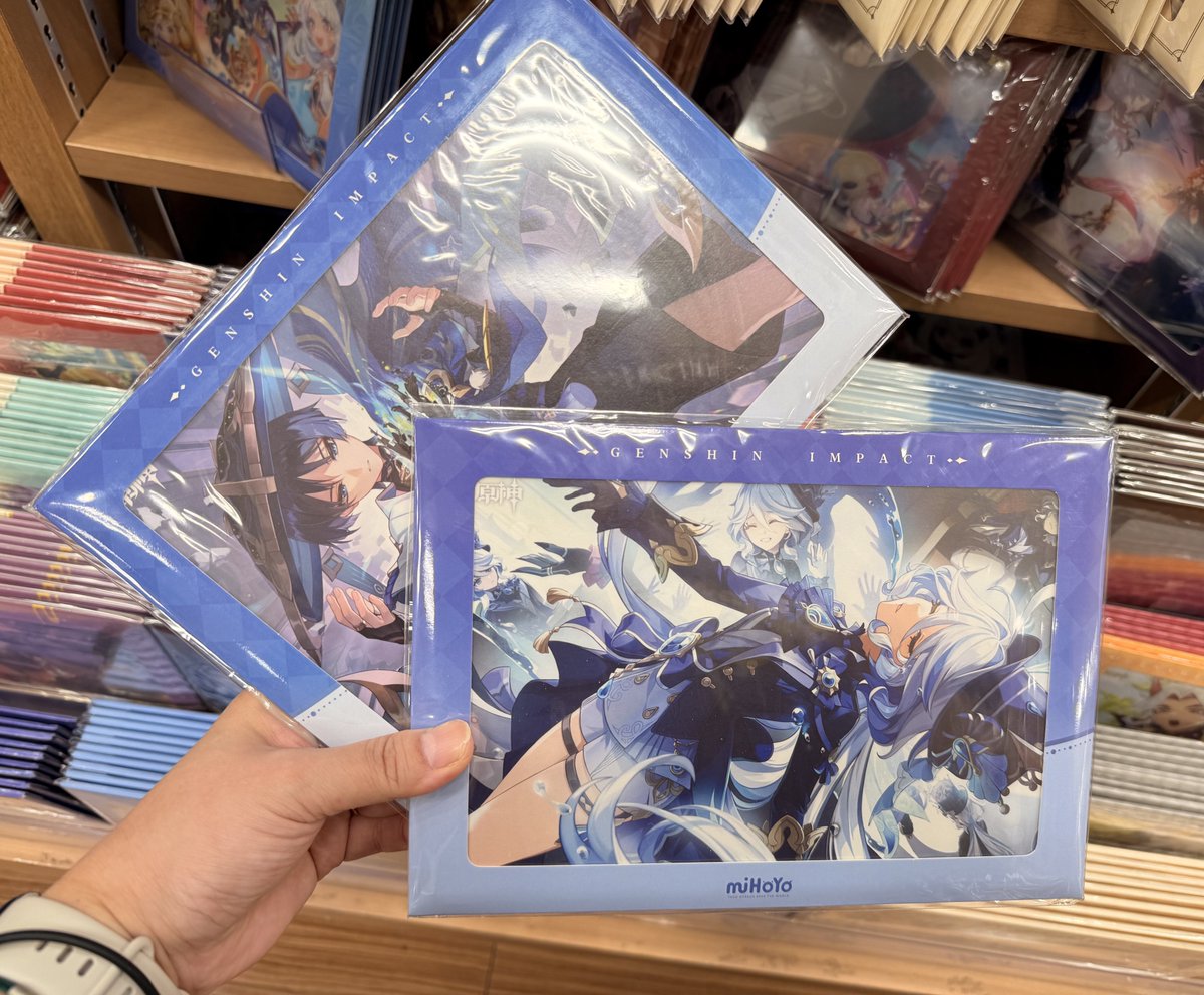ms_dainichi's tweet image. 【コミLab.】
原神 新入荷商品のご紹介📢
✨アクリルストラップ キィニチ・シトラリ
✨ナタシリーズ缶バッジ イアンサ・ヴァレサ
✨清潔!大作戦 缶バッジ&クリアカードセット リオセスリ・ヌヴィレット
✨色紙 放浪者「六処解悟、諸相空無」・フリーナ「罪人の円舞曲Bタイプ」…