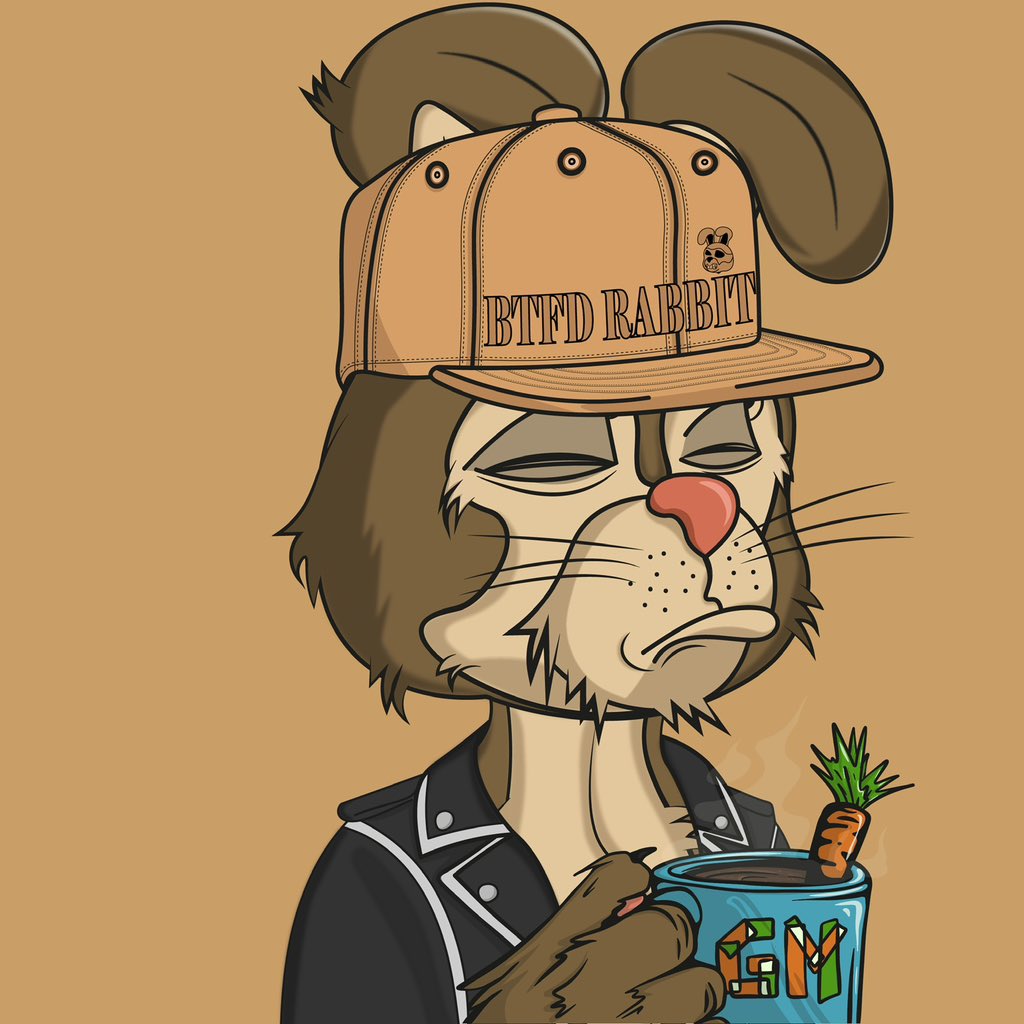 tomipoint's tweet image. Goodmorning X ! #GM ☕️🥕 Have a hoppy Monday ! 🐰