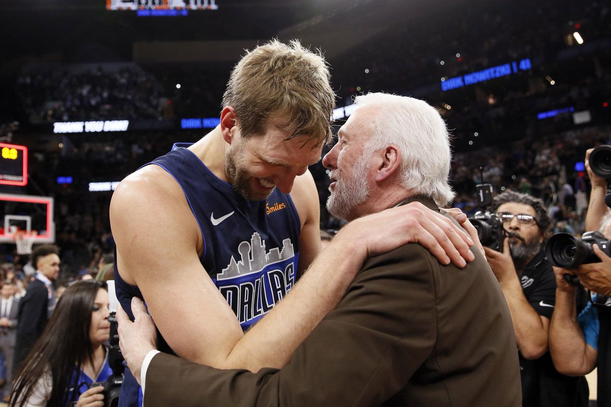 DALLAS MAVERICKS
Dirk Nowitzki 
1.667 partidos
Desde Wurzburg a Dallas pasando por Milwaukee, ya que fue elegido con el pick 9 de 1998 por los Bucks… e intercambiado instantes después a los Mavs.

Como un elefante en un garaje debutó el 5 feb 99 (año de lockout) en Seattle con 2