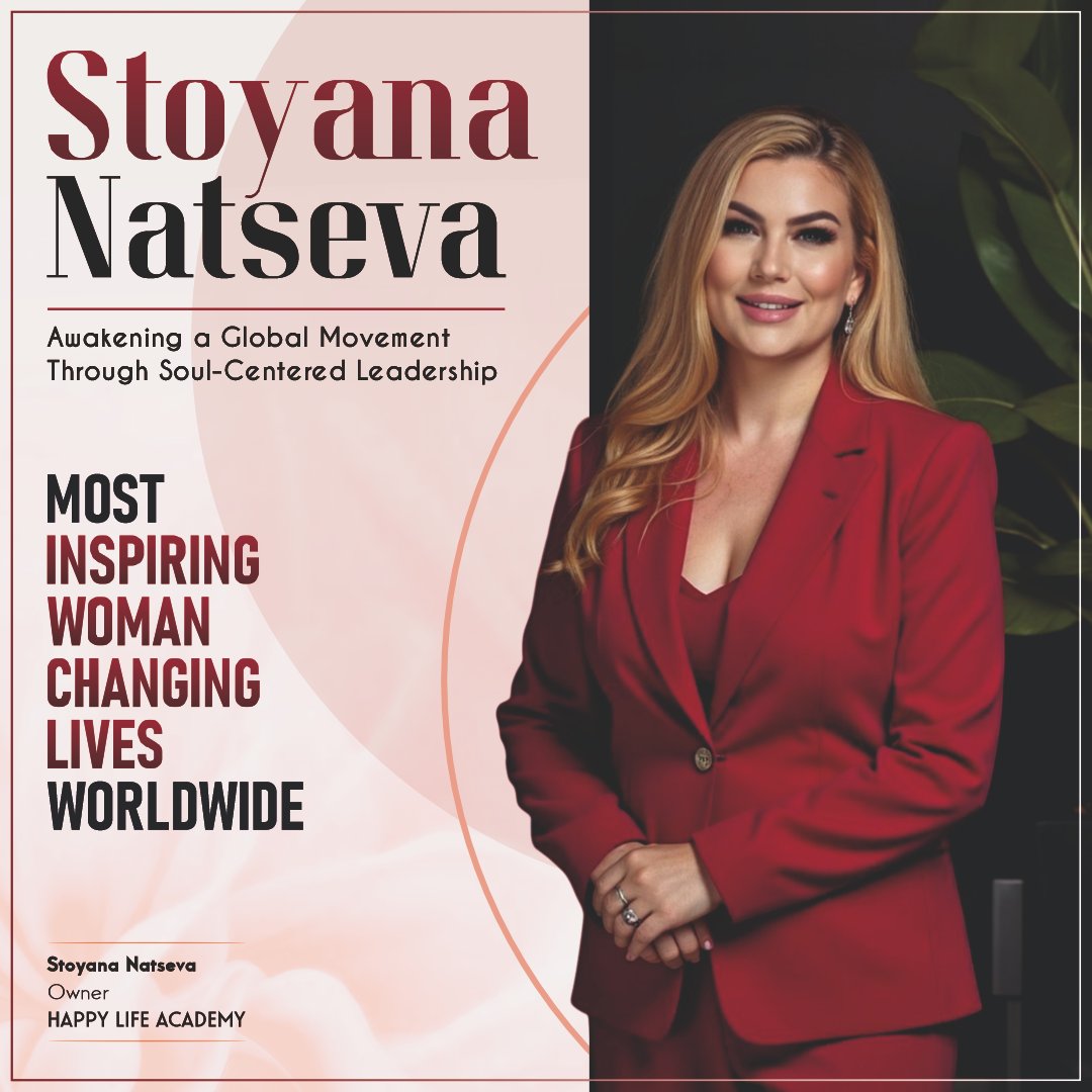CIOLookmedia's tweet image. #StoyanaNatseva, Founder of #HappyLifeAcademy, graces the cover of CIOLook’s Most Inspiring Women Changing Lives Worldwide edition. With a mission to empower individuals toward personal growth, emotional well-being, and authentic happiness.
tinyurl.com/we5nc9s5