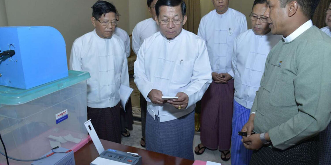 Khin Ohmar (@khinohmar) on Twitter photo The illegal #Myanmar junta’s fraudulent #elections must be rejected.
This is not a vote. This is theater. This is an act of political #terror. This is #war by other means.
Read more here👉substack.com/home/post/p-16…
#elections2025 #Myanmar #WarCrimes #airstrike #ASEAN <a href="/PVamplify/">Progressive Voice</a> The illegal #Myanmar junta’s fraudulent #elections must be rejected.
This is not a vote. This is theater. This is an act of political #terror. This is #war by other means.
Read more here👉substack.com/home/post/p-16…
#elections2025 #Myanmar #WarCrimes #airstrike #ASEAN <a href="/PVamplify/">Progressive Voice</a>