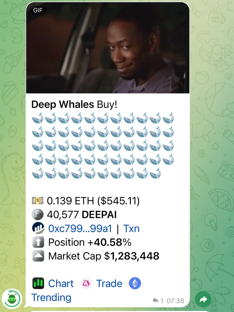 Andy_Mr_Twit's tweet image. The buys continue to roll in this morning for @DeepWhalesAI 🤝
Now at a market cap over $1.28m and climbing weekly. 🆙
News is coming on all fronts. 👇🏻
 ✔️ Full BOT release/launch
 ✔️ Marketing plan
 ✔️ Social media visibility
 ✔️ Auto Trading testing finishing…