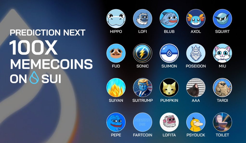 Hey trump crypto 1
With growing hype and a loyal community, it’s stealing the spotlight.
✍️  👀 Drop your picks below! $SUI is approaching ATH territory!

As the tide rises, so do the memes — and these could be the next 100x gems on #SUI 👇