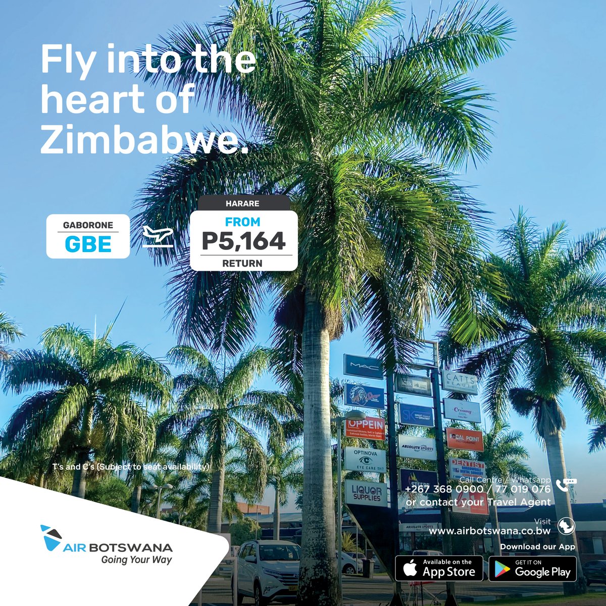 Harare buzzes with colour and culture. Take off with us and explore Zimbabwe’s vibrant capital. 🇿🇼
#AirBotswana #GoingYourWayu