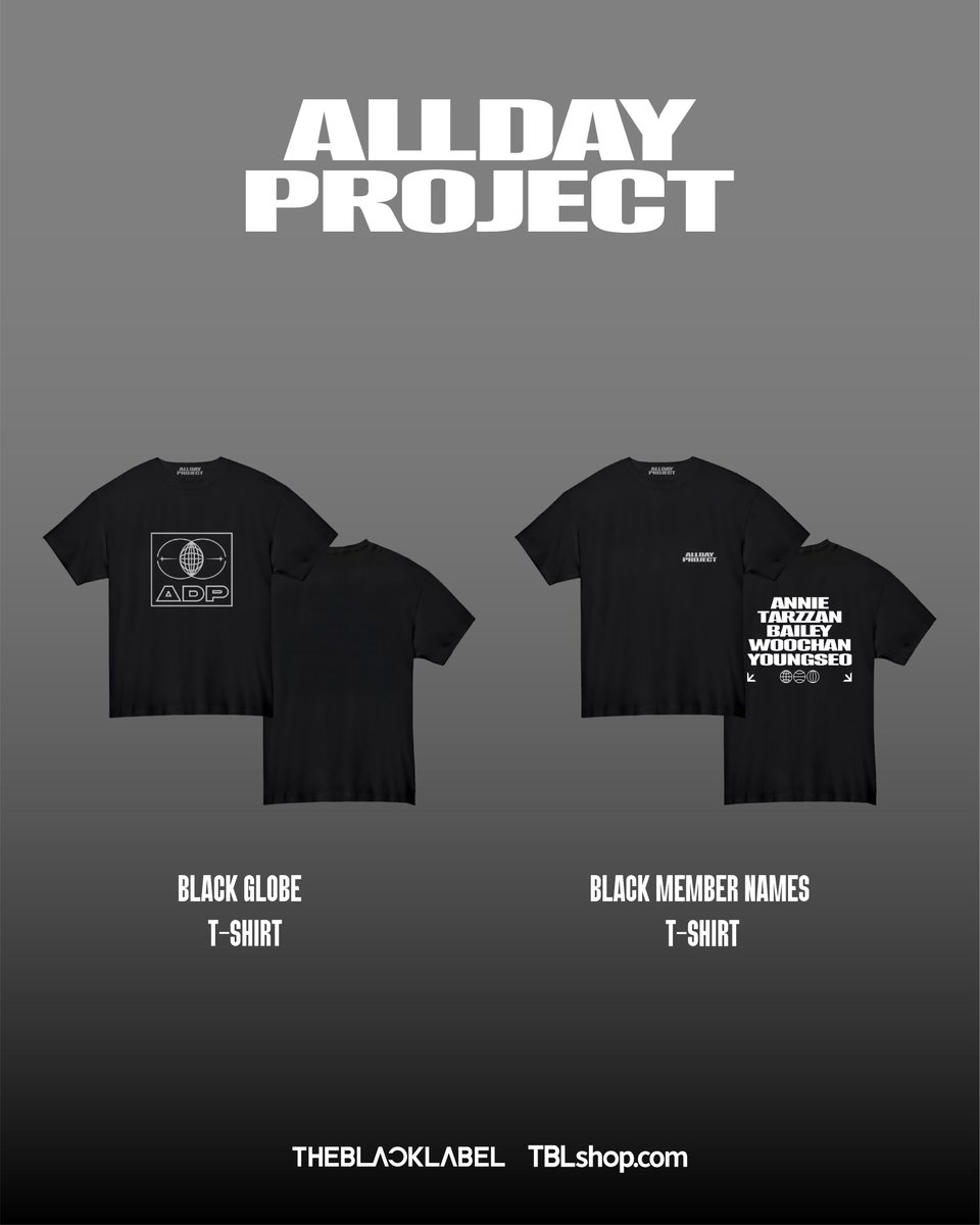 ALLDAY PROJECT OFFICIAL MERCH 2nd SALES OPEN!
공식 웹스토어 TBLshop의 특별한 특전과 함께 만나보세요!

SALES OPEN｜2025.07.28
・ lnk.to/OFFICIAL_TBLSH… ・ 

#ALLDAYPROJECT #ADP #올데이프로젝트
#FAMOUS #WICKED
#TBLshop #티비엘샵 #더블랙공식온라인몰
#THEBLACKLABEL #더블랙레이블