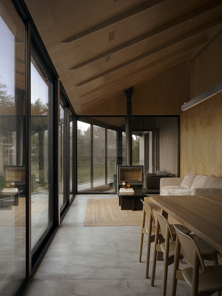 Interior_es's tweet photo. El entorno natural de la Casa de la Bahía del Sur, proyectada por #StudioAC, se convirtió en una parte fundamental de concepto arquitectónico.
-> Fotografías: Fèlix Michaud
-> https://t.co/v9nfD48KGk
-> #casas #casasdecampomodernas #interioresminimalistas #Toronto #Canadá https://t.co/isdGyD4unw