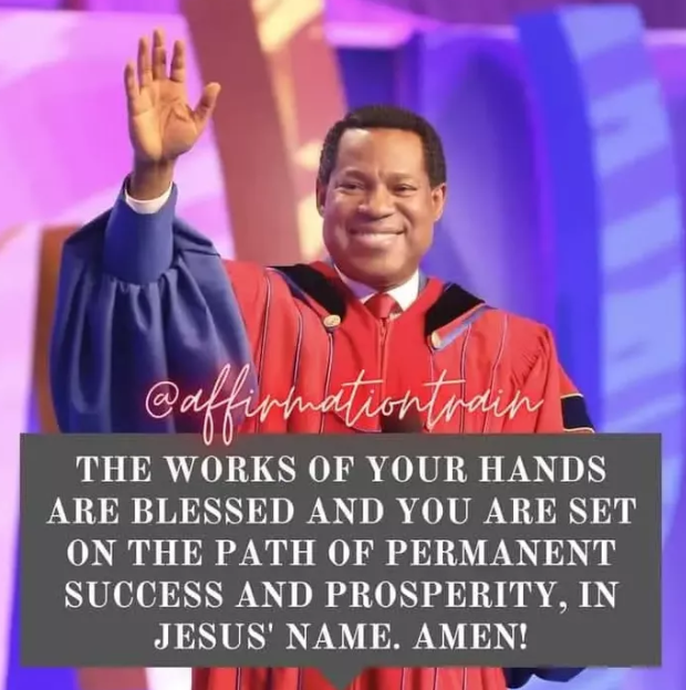 christemb_usa's tweet photo. "The works of your hands are blessed!"

#AffirmationTrain https://t.co/pnL1dHmMxW