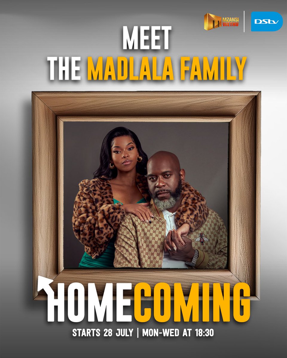 MzansiWethu's tweet image. Indaba ila! Introducing the Madlala family. 👇🏾 Catch them from Monday 28 July at 18:30 on #HomecomingMzansi airing on Mzansi Wethu. 📺 tinyurl.com/yc27huwx