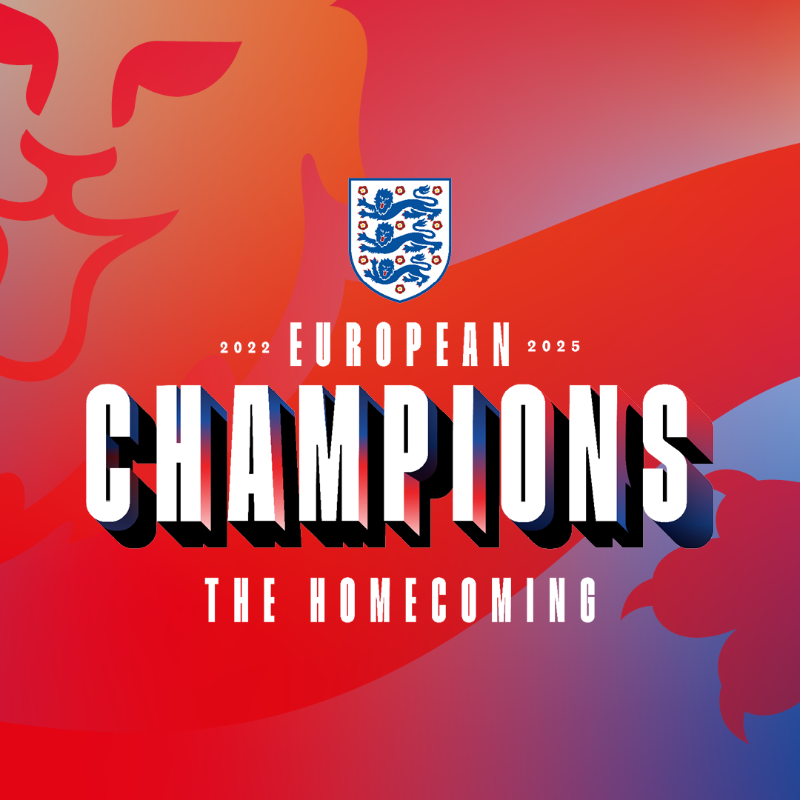 Lionesses's tweet photo. We brought it home, again! And now it's time to celebrate with you 🙌

All the details you need for our special Homecoming event in Central London, taking place on Tuesday 29 July: