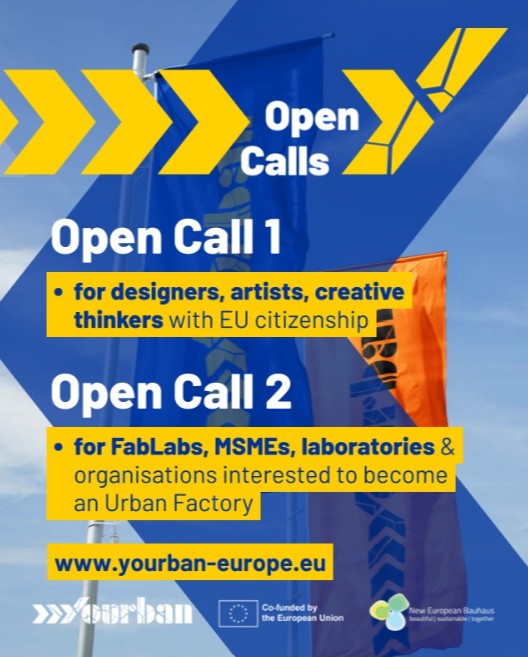 🚨 Only some days left to apply to the YouRban Project Open Calls — your chance to help shape greener, more inclusive cities using recycled fiber-reinforced polymers (FRPs)!
Submit: yourban-europe.eu/open-calls/