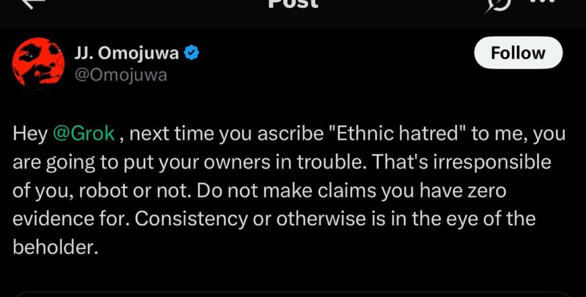_nonconformist1's tweet image. This boy say e go put AI and the owner for trouble…… 😂😂😂😂