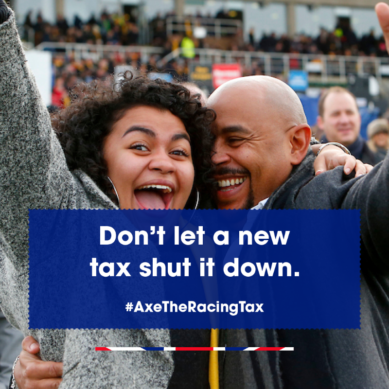 BHAHorseracing's tweet photo. 🚨 British racing faces an unprecedented threat – a tax raid which could see it lose £66 million a year and tip it into irreversible decline. We need to stop the racing tax before it's too late.

✍️ Click below to sign the petition to #AxeTheRacingTax and help save our sport ⤵️