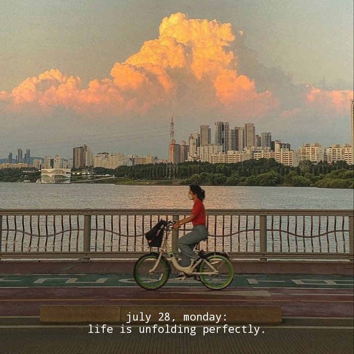 WordsCocoon's tweet image. july 28, monday...