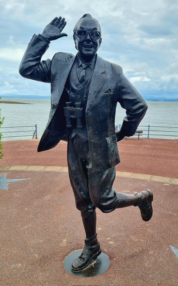 Happy #AllMetalMonday from a windy #morecambe.  Who else, but Eric - the man who brought us sunshine.