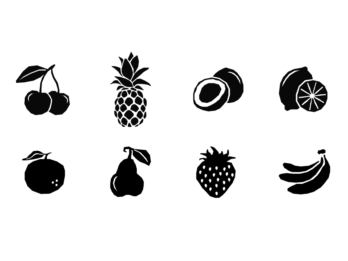 Fruit icons made in Figma ✨