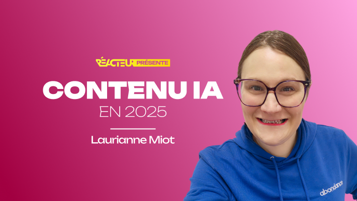 Contenu IA : comment produire plus vite sans se faire pénaliser (ou ignorer) par Google ?

Un article Réacteur signé <a href="/laurianneaime/">Laurianne Miot</a> 👉 reacteur.com/2025/07/conten…