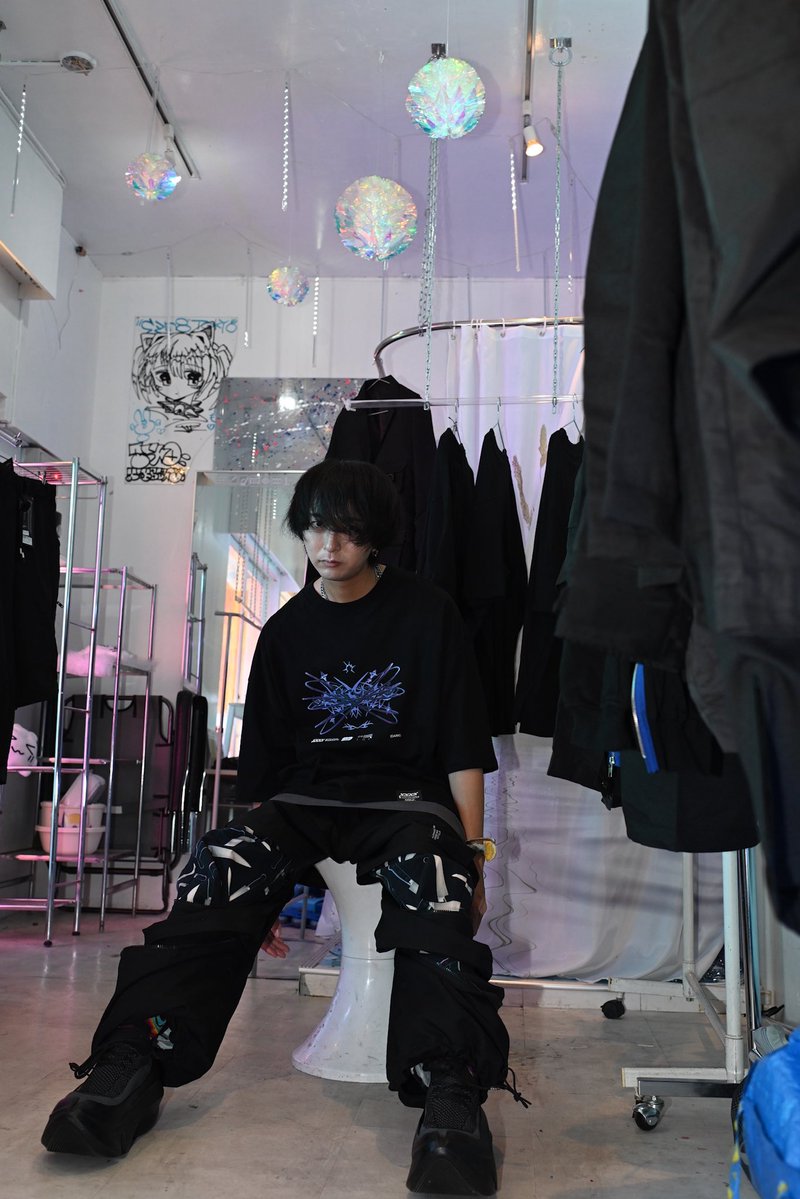 dakkotite's tweet image. 可愛いTシャツのモデルしたから見て❣️