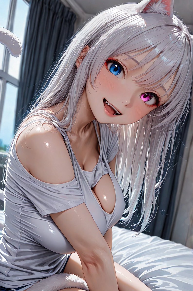AiReactionFirst's tweet image. #AIイラスト好きと繋がりたい 
#輝夜華音 #聖羅妃奈咲 

色んなキャラをAI生成して次々とアップします。
