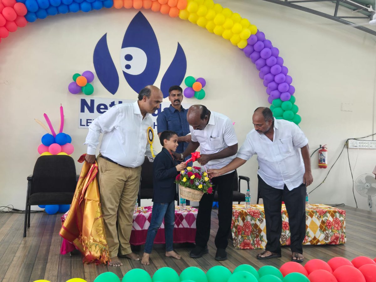 The state level felicitation of the Visually impaired at NETHRODAYA ... #Masubramanian #TNHealthminister