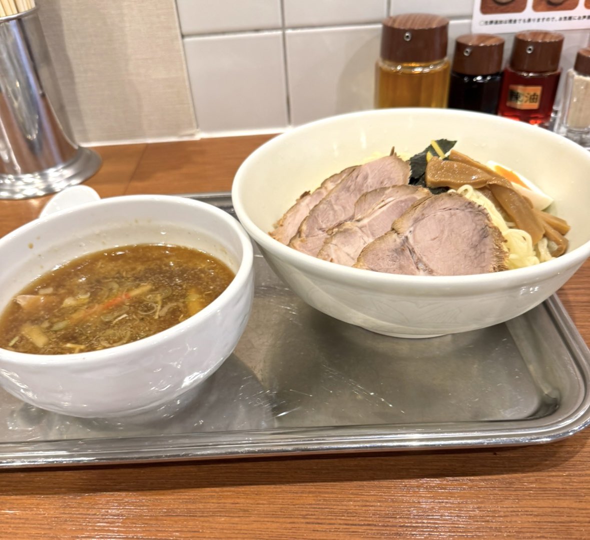 rs_daisuki_oji's tweet image. 結局つけ麺なんだよい😋🍜

#ロマサガラーメン部
