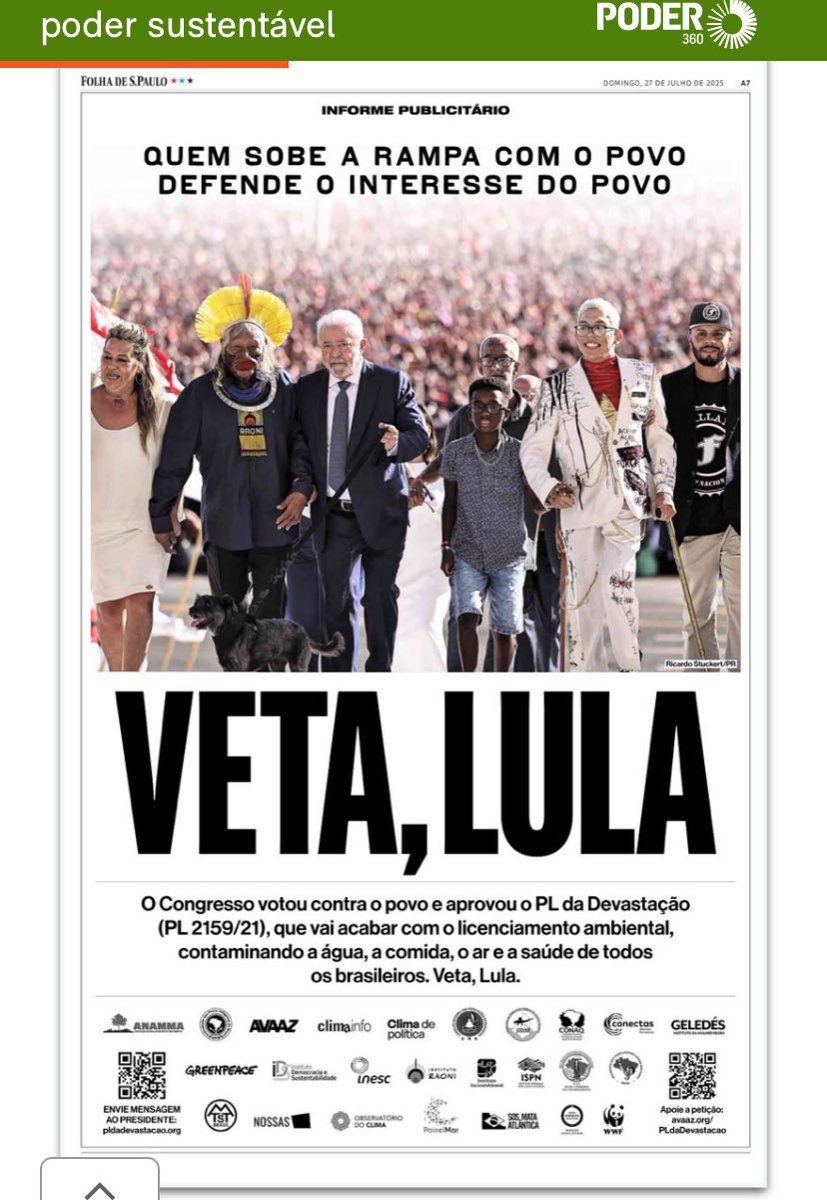 iaragb's tweet image. As ONGs que querem prejudicar a lei do licenciamento, são as mesmas que não querem a exploração do petróleo na Margem Equatorial⁉️

São as mesmas que curiosamente recebem financiamento francês⁉️

•  Avaaz
•  WWF Brasil
•  Greenpeace Brasil
•  Human Rights