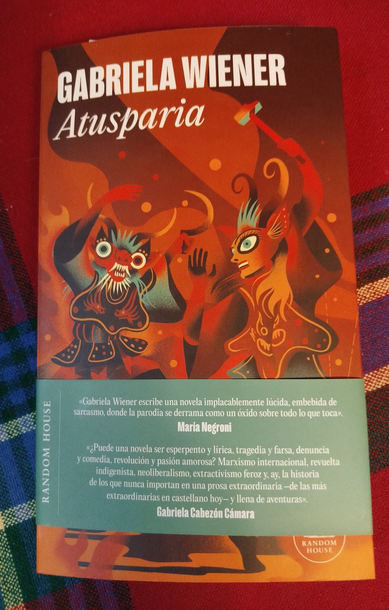 Domènec#ComunidadPorElClima (@martinezdomenec) on Twitter photo Lecturas de verano. Y también en las 5 estaciones, cosas de la abuela de la protagonista, Atusparia. No conocía nada de su autora <a href="/gabrielawiener/">Gabriela Wiener 🇵🇸</a> Gracias a <a href="/HzGciaConsol/">Consol Hernández Gar</a> por subsanarlo. Como se dice en la contraportada "no hay precedentes". Me atrapó. Seducción es poco. Lecturas de verano. Y también en las 5 estaciones, cosas de la abuela de la protagonista, Atusparia. No conocía nada de su autora <a href="/gabrielawiener/">Gabriela Wiener 🇵🇸</a> Gracias a <a href="/HzGciaConsol/">Consol Hernández Gar</a> por subsanarlo. Como se dice en la contraportada "no hay precedentes". Me atrapó. Seducción es poco.