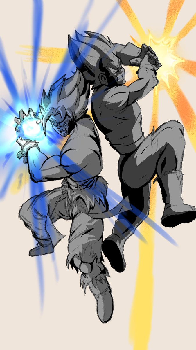 EvolvingRage's tweet image. Wip 3
Did you know galick gun was yellow in the mangá?
#DragonBall #fanart