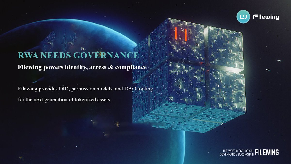 Filewing_'s tweet image. #RWA needs more than tokenization — it needs governance

#Filewing is designing a governance framework for RWA:
🔹Modular DAO tooling
🔹DID
🔹Role-based access control
🔹Regulatory-ready governance templates

A robust governance layer is key to scaling real-world assets on-chain.