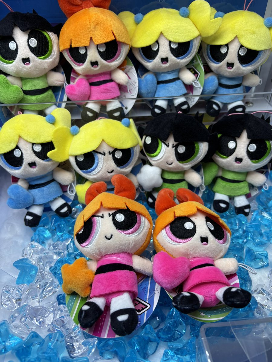 GiGO_Rifu's tweet image. 『パワーパフガールズ つながるマスコット』入荷いたしました！
左手に輪が付いており、手を繋いでいるように飾れます！ぜひお試し下さいませ！
#GiGO利府