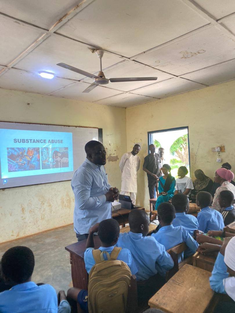 📚 Education on Substance Abuse | Tamale
On July 18, we visited Al Maktoum SHS for an impactful session on substance abuse prevention.
We raised awareness, shared knowledge, and empowered students to make informed choices and become advocates for drug-free communities. 💪🏽🚫💊