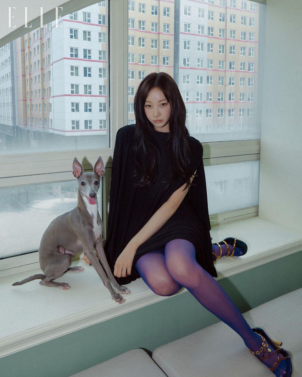 aeriminded's tweet image. #GISELLE and COOPER with LOEWE for ELLE Korea august issue (3)