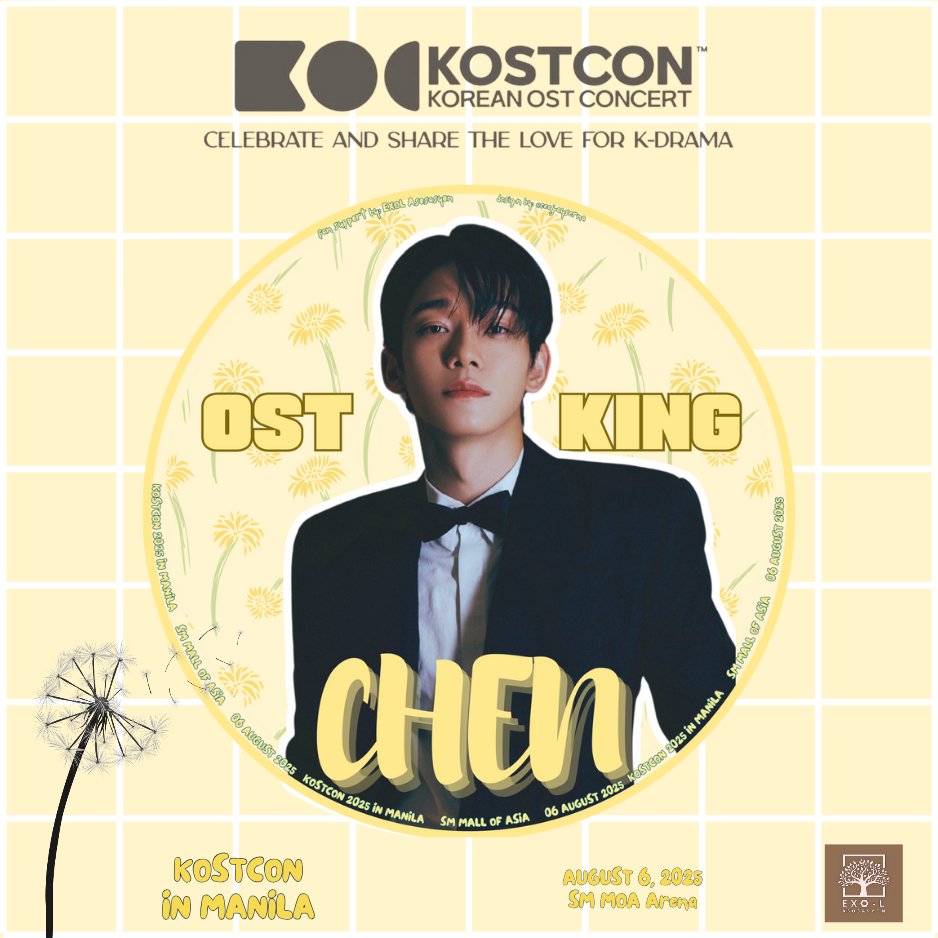 EXO-L ASOSASYON (@exolasosasyon) on Twitter photo ๐ Attention EXO-Ls and Soondingies !
<a href="/EXOLAsosasyon/">EXO-L ASOSASYON</a> will be giving out a limited number of round fans on #KOSTCON2025 in Manila on Aug 6, 2025๐โจ
#EXO #์์ #weareoneEXO #kostcon #Chen #exolasosasyonfansupport ๐ Attention EXO-Ls and Soondingies !
<a href="/EXOLAsosasyon/">EXO-L ASOSASYON</a> will be giving out a limited number of round fans on #KOSTCON2025 in Manila on Aug 6, 2025๐โจ
#EXO #์์ #weareoneEXO #kostcon #Chen #exolasosasyonfansupport
