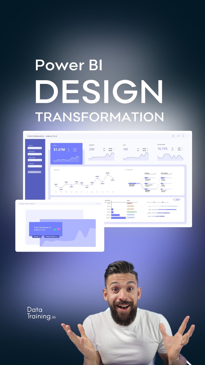 HowToPowerBI's tweet image. Reports could be better? Users not satisfied? 
Learn how to design reports that work with Bas Dohmen (How to Power BI) 

What is included? 
+ Live Sessions (28h = 8x 3.5h) with Bas
+ 4 Implementation Assignments and Guidance
+ 10h of Power BI Design Video Content
(2 years)
+ 24h+…