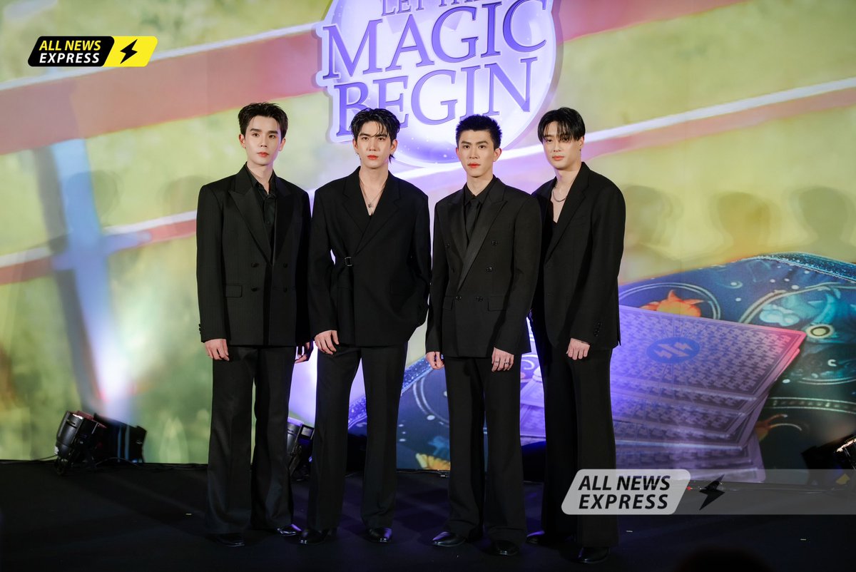 ALLNewsEXPRESS1's tweet image. "จิมมี่-ซี-เซฟ-ฟรัง" รับชมซีรีส์ #MyMagicProphecyEP1 กับแฟนๆในงาน "ทำนายทายทัพ Let The Magic Begin" 🔮
#MyMagicProphecyEP1
#jimmysea #จิมมี่ซี
#jimmyyjp #sea_tawinan
#SaveFranc #เซฟฟรัง
#savesaisawat #francnrp
#MyMagicProphecy #ทํานายทายทัพ