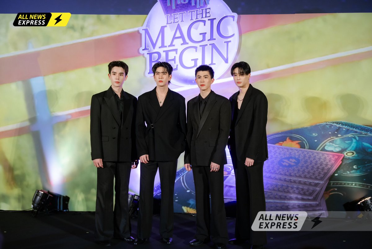 ALLNewsEXPRESS1's tweet image. "จิมมี่-ซี-เซฟ-ฟรัง" รับชมซีรีส์ #MyMagicProphecyEP1 กับแฟนๆในงาน "ทำนายทายทัพ Let The Magic Begin" 🔮
#MyMagicProphecyEP1
#jimmysea #จิมมี่ซี
#jimmyyjp #sea_tawinan
#SaveFranc #เซฟฟรัง
#savesaisawat #francnrp
#MyMagicProphecy #ทํานายทายทัพ