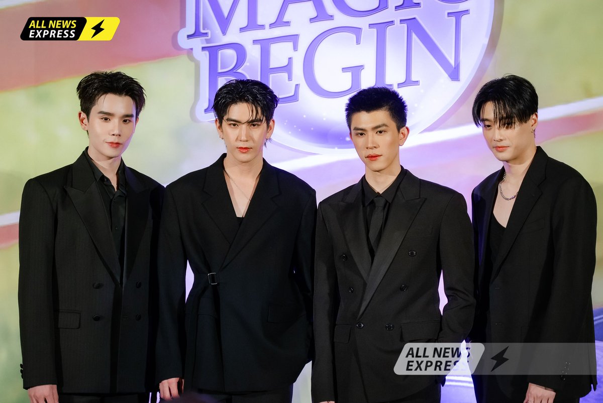 ALLNewsEXPRESS1's tweet image. "จิมมี่-ซี-เซฟ-ฟรัง" รับชมซีรีส์ #MyMagicProphecyEP1 กับแฟนๆในงาน "ทำนายทายทัพ Let The Magic Begin" 🔮
#MyMagicProphecyEP1
#jimmysea #จิมมี่ซี
#jimmyyjp #sea_tawinan
#SaveFranc #เซฟฟรัง
#savesaisawat #francnrp
#MyMagicProphecy #ทํานายทายทัพ