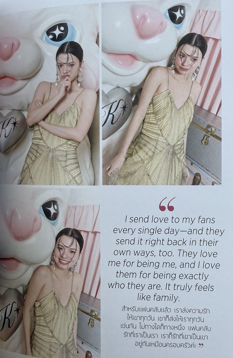 MaeNongB_TH's tweet image. [Angels love me for being me]
#MylifexBecky interview
#naiin #ร้านนายอินทร์
#BeckyArmstrong  #Beckysangels
#MylifeAMTV #AmarinTV34

I send love to my fans every single day and they send it right back in their own ways too. They love me for being me, and I love them for being…